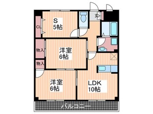 グランドール清水の物件間取画像